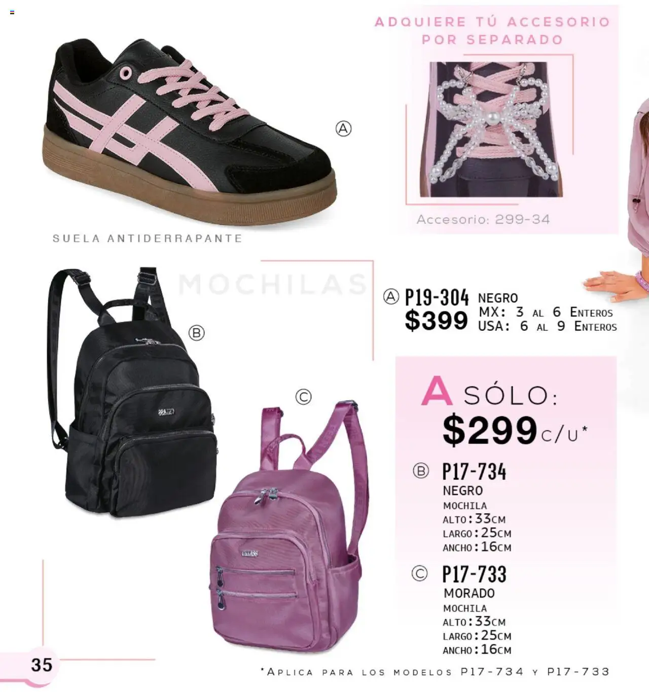 Nuevas ofertas de Cklass válidas en toda la República Mexicana desde el 16.09.2025. ¡Encuentra las mejores ofertas en Cklass - Catálogo Invierno Sportbrands! | Página: 273 | Productos: Mochila