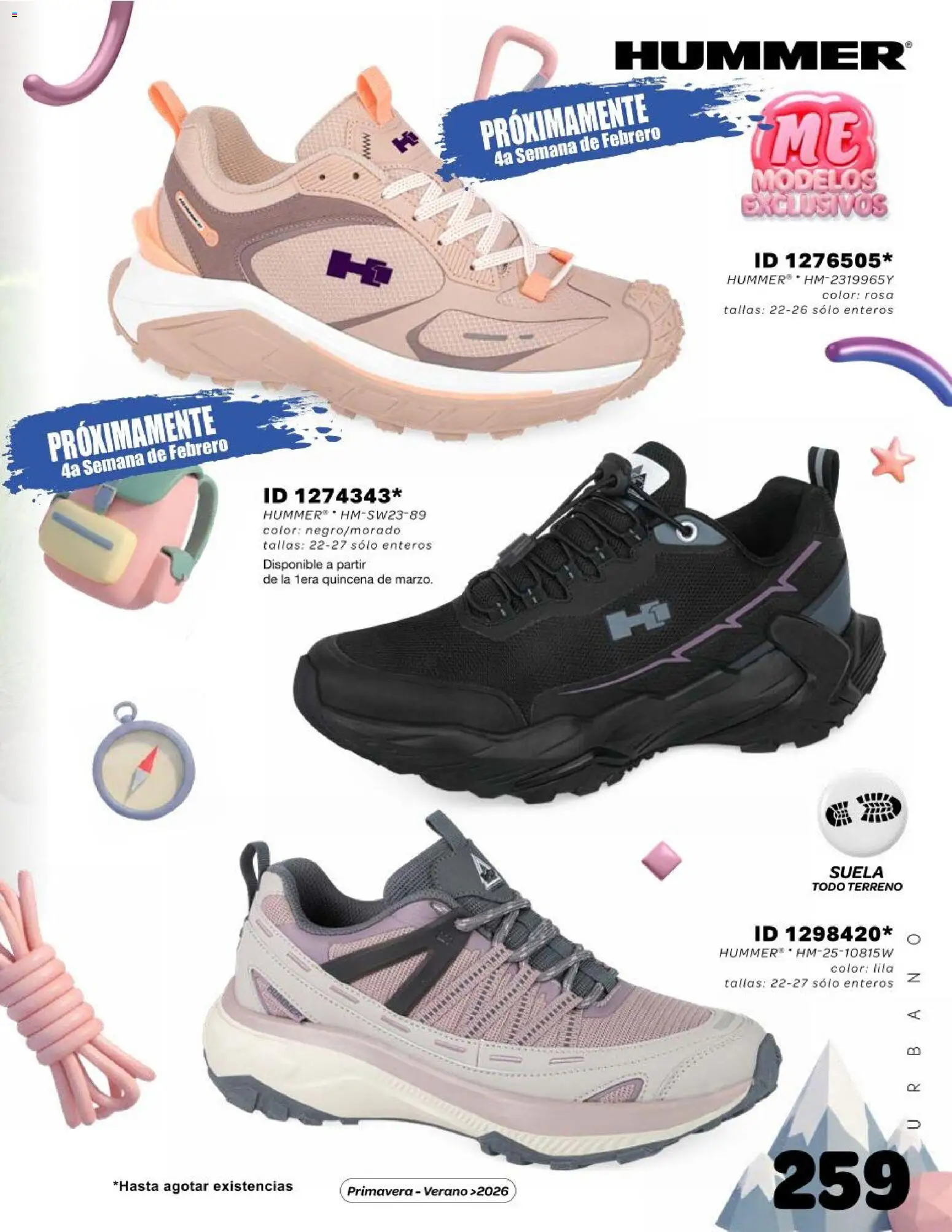 Nuevas ofertas de Price Shoes válidas en toda la República Mexicana desde el 15.02.2026. ¡Encuentra las mejores ofertas en Price Shoes catálogo Urbano! | Página: 259