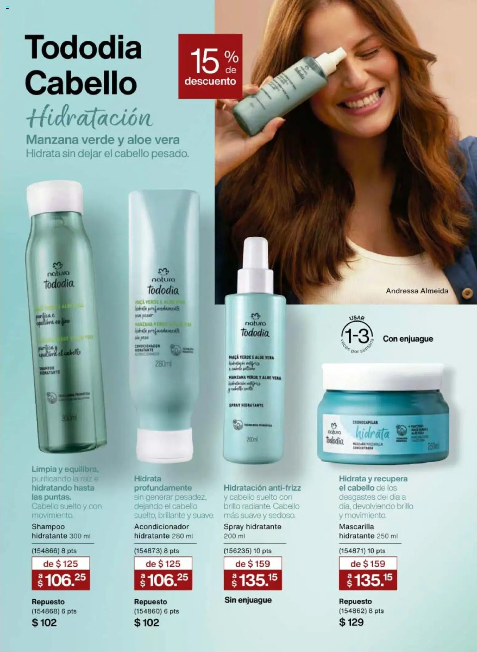 Nuevas ofertas de Natura válidas en toda la República Mexicana desde el 10.01.2026. ¡Encuentra las mejores ofertas en Natura campaña 2 2026! | Página: 159