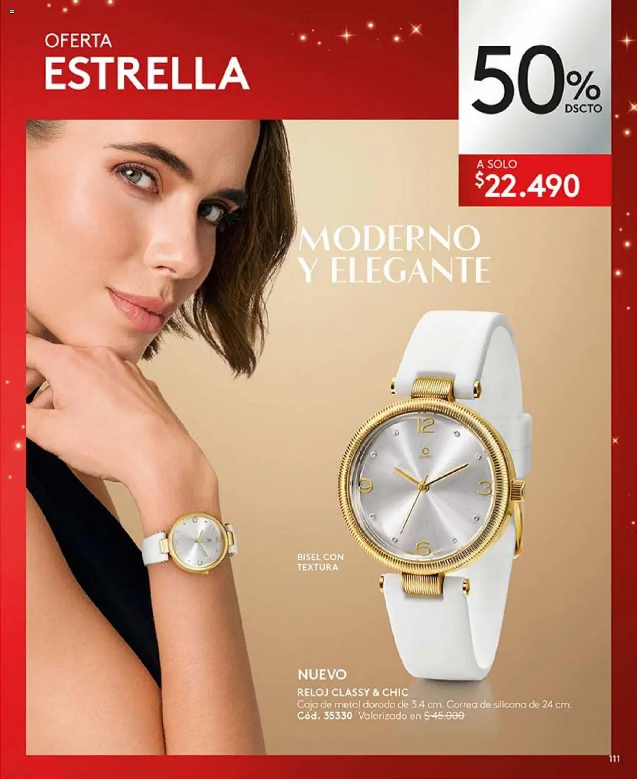 Catálogo Ésika Campaña 17 │ válido desde el 14.10.2025 | Página: 127 | Productos: Caja, Reloj