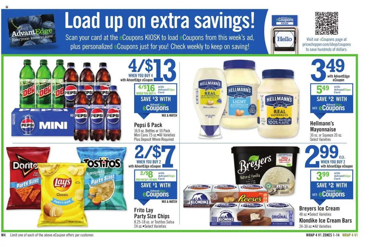 Price Chopper Weekly Ad - valid from 24.08.2025 | Page: 16 | Products: Hoe, Cream, Ice cream, Mayonnaise