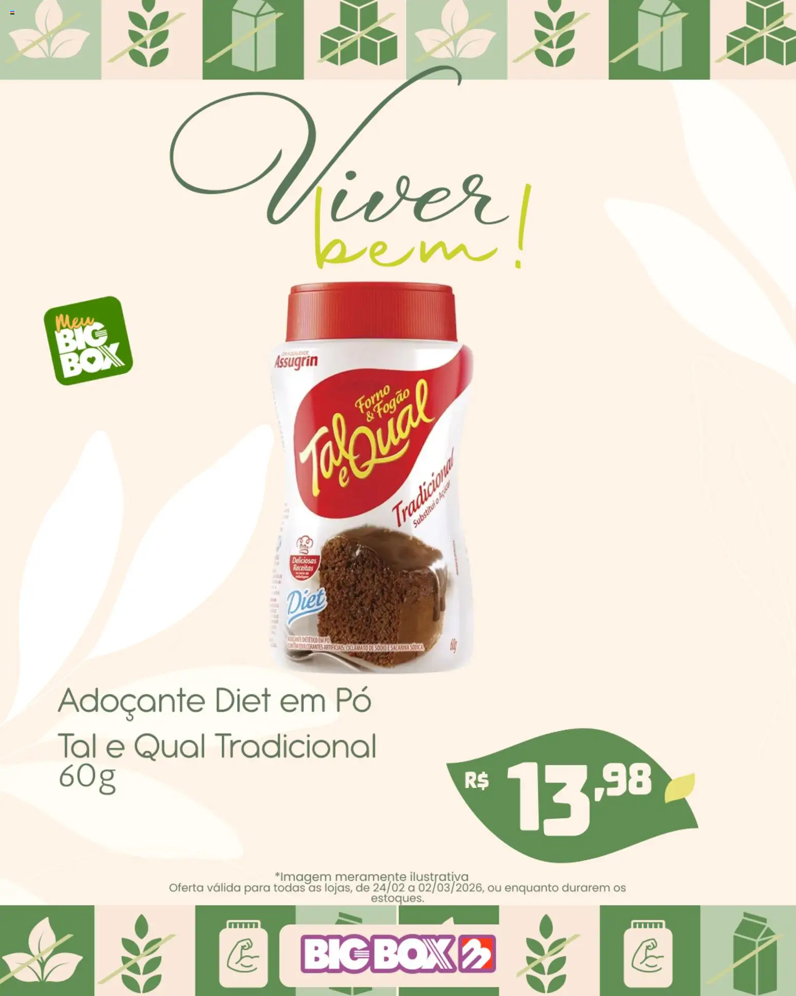 Big Box Folheto - válido de 24.02.2026 | Página: 4 | Produtos: Forno, Pó, Adoçante, Açúcar