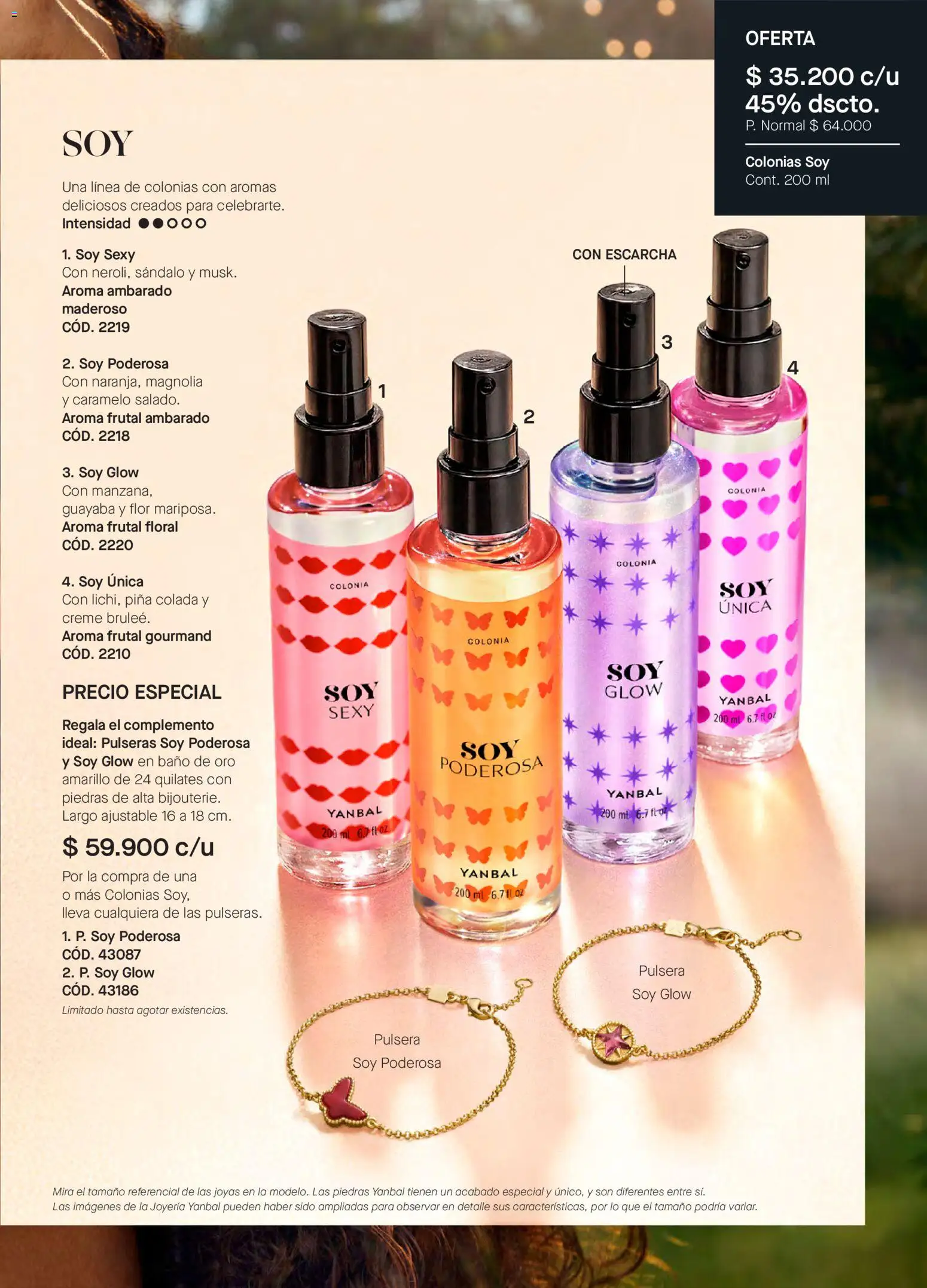 Yanbal revista - valida desde el 08.11.2025 | Página: 29 | Productos: Piña, Pulsera, Guayaba, Baño