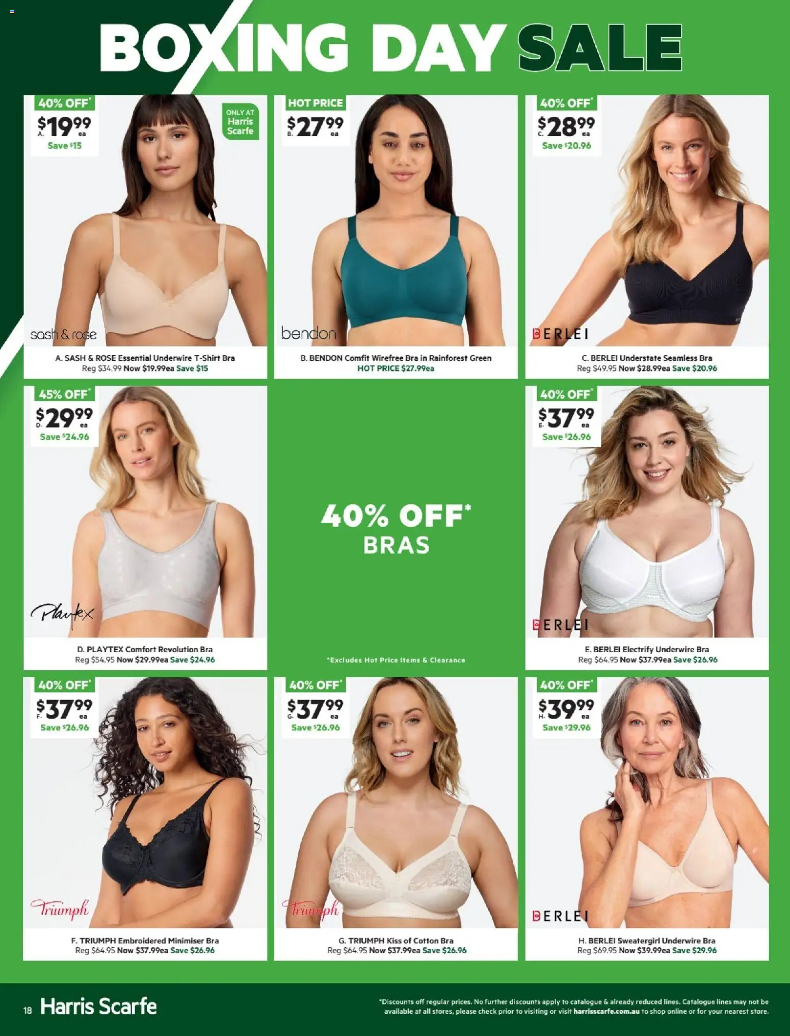 Harris Scarfe catalogue - valid from 24.12.2025 | Page: 18 | Products: Bra