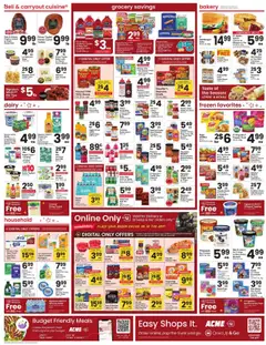 Acme Weekly Ad - PA - valid from 04.07.2025 | Page: 4 | Products: Cat Litter, Tea, Fabric softener, Cookies