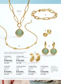 Yanbal - Catálogo C 1/2026  -  Vista previa de la revista de la tienda Yanbal valido desde el 03.01.2026 | Página: 65 | Productos: Aretes, Pulsera, Collar, Dije