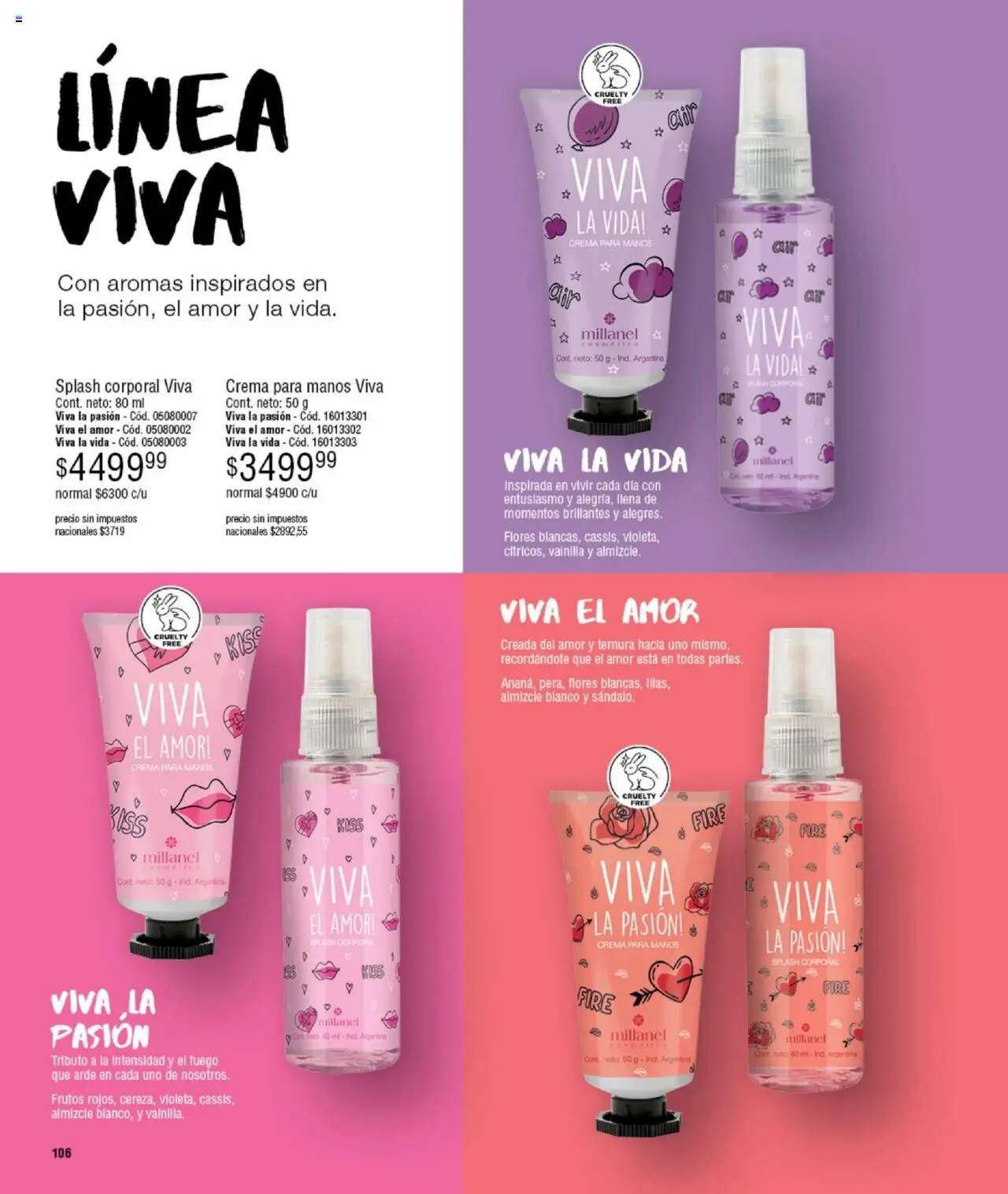 Millanel catálogo │ válido desde el 15.09.2025 | Página: 106 | Productos: Crema