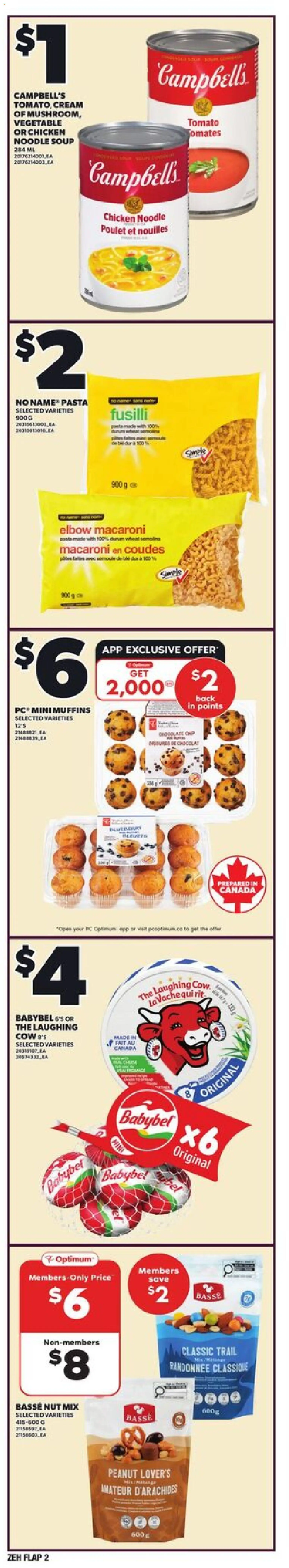 Zehrs flyer valid from 15.01.2026 | Page: 2 | Products: Pasta, Cream, PC, Chicken