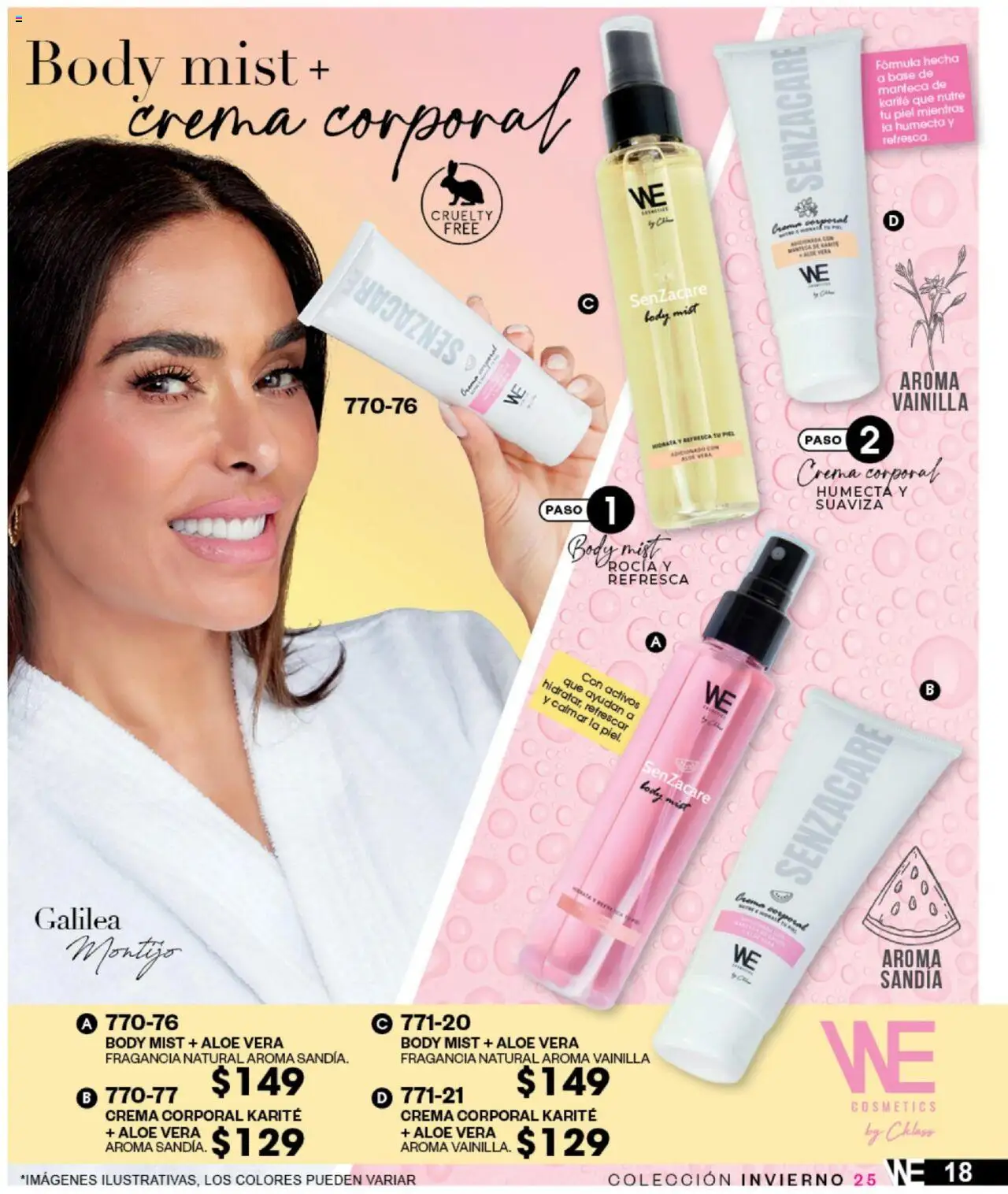 Nuevas ofertas de Cklass válidas en toda la República Mexicana desde el 15.09.2025. ¡Encuentra las mejores ofertas en Cklass - Catálogo Home Invierno ! | Página: 88 | Productos: Sandía, Crema, Fragancia, Crema corporal