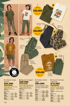 Leonisa - Catálogo -  Vista previa de la revista de la tienda Leonisa valido desde el 05.02.2026 | Página: 106 | Productos: Bermuda, Camiseta, Mostaza, Conjunto