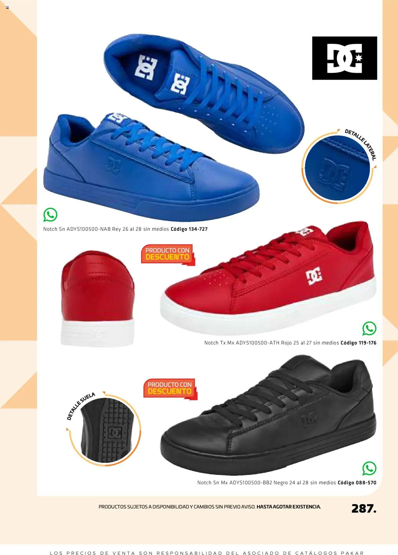 Nuevas ofertas de SC Pakar válidas en toda la República Mexicana desde el 29.08.2025. ¡Encuentra las mejores ofertas en SC Pakar - Catálogo Otoño Men Tomo 1! | Página: 287