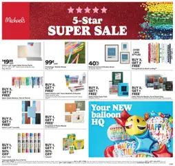 Preview of Michaels weekly flyer / circulaire from shop Michaels valid from 15.08.2025