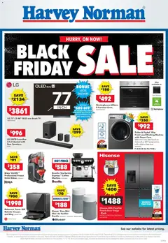 Preview of Harvey Norman Electrical Appliances Black Friday Sale - valid from 20.11.2025