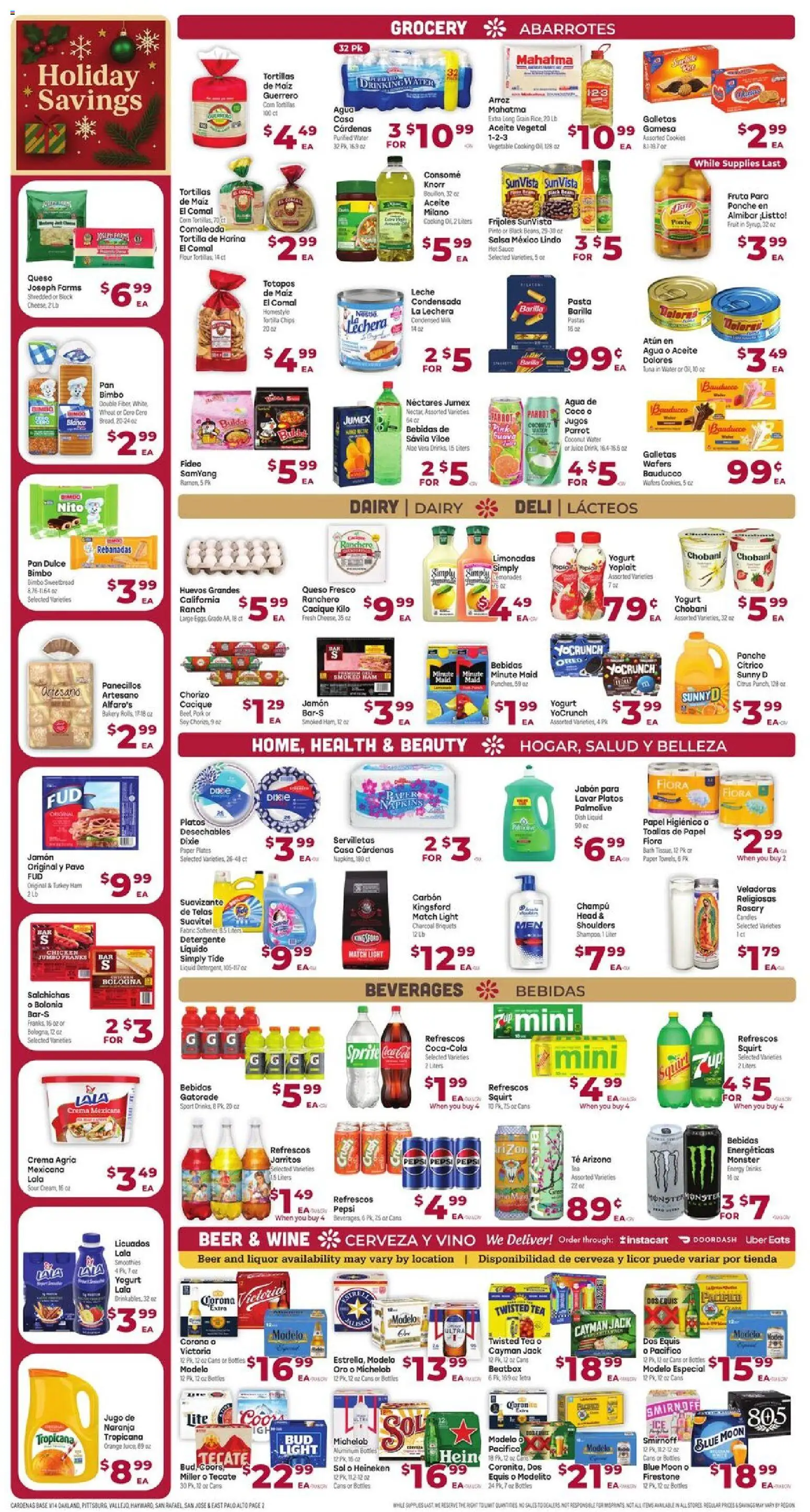 Cardenas Weekly Ad - valid from 26.12.2025 | Page: 2 | Products: Bath, Pan, Shampoo, Pasta