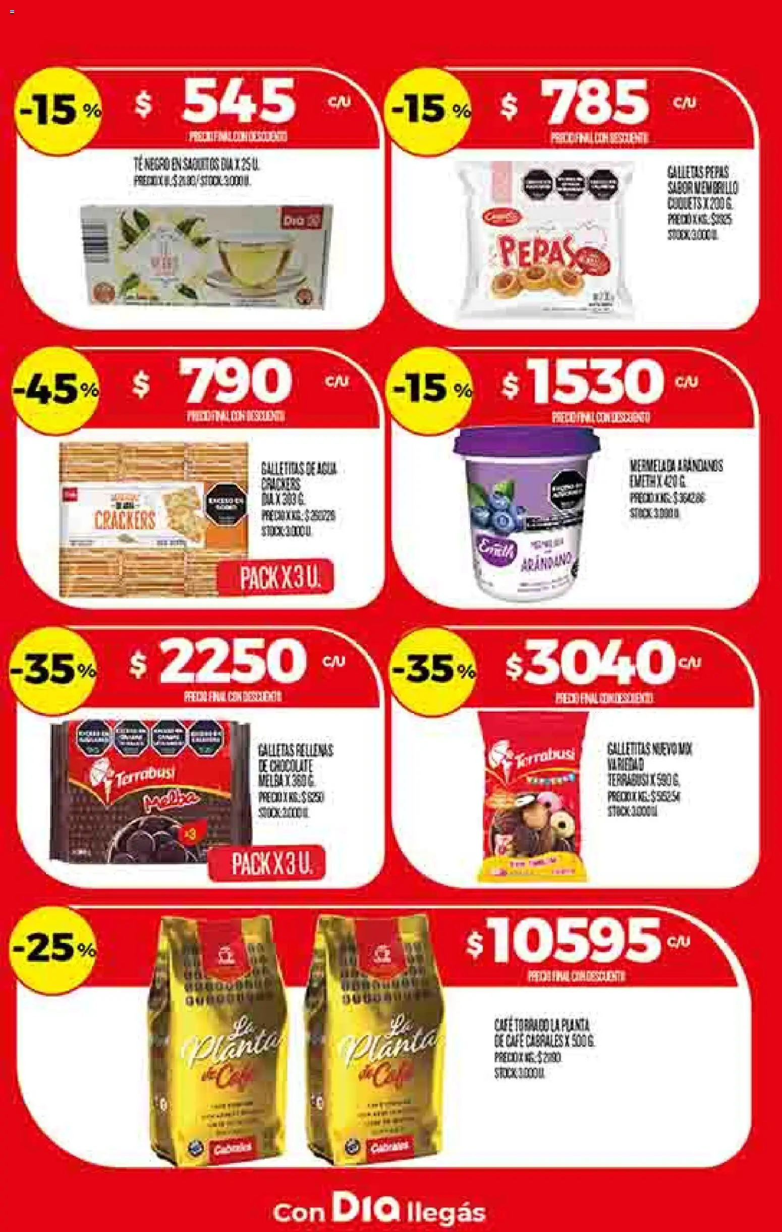 Dia - Ofertas - Salta y Jujuy │ válido desde el 25.02.2026 | Página: 16 | Productos: Agua, Té, Planta, Galletas