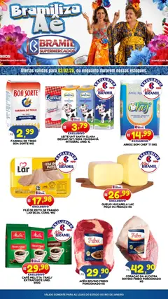 Bramil Supermercados - Ofertas do Dia - Pré-Visualização do folheto da loja Bramil Supermercados, válido de 02.02.2026