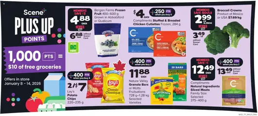 Preview of Thrifty Foods weekly flyer / circulaire from shop Thrifty Foods valid from 08.01.2026