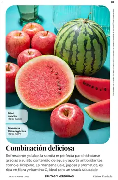 Nuevas ofertas de Costco válidas en toda la República Mexicana desde el 10.09.2025. ¡Encuentra las mejores ofertas en Mini sandía, Mini watermelon.! | Página: 87