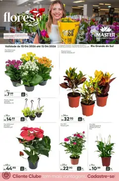 Master ofertas Flores - Pré-Visualização do folheto da loja Master, válido de 10.04.2026