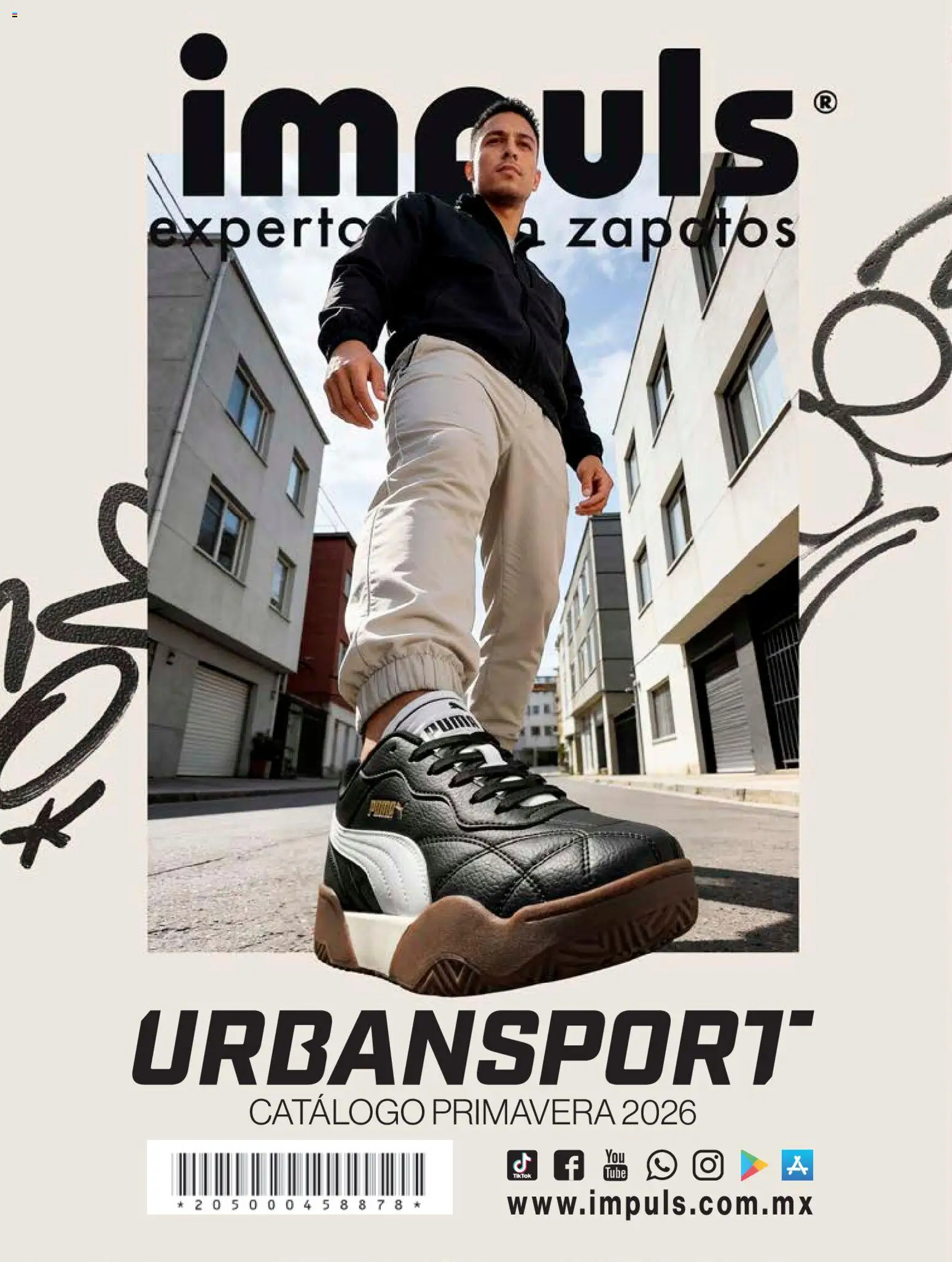 Nuevas ofertas de Impuls válidas en toda la República Mexicana desde el 01.03.2026. ¡Encuentra las mejores ofertas en Impuls catálogo Urban Sport! | Página: 84 | Productos: Zapatos