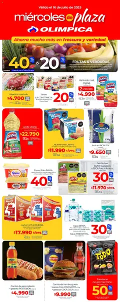 Olímpica - Miércoles de Plaza -  Vista previa de la revista de la tienda Olímpica valido desde el 16.07.2025