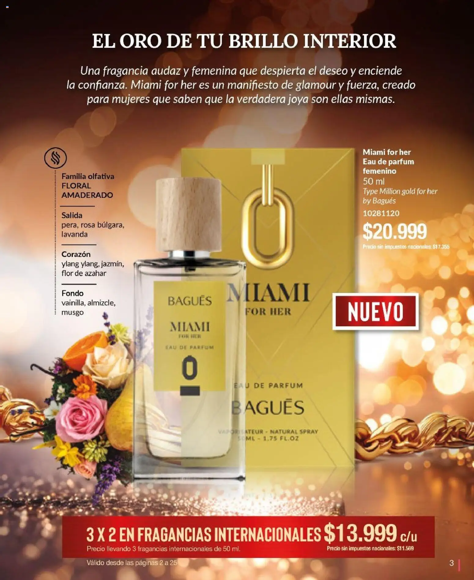 Bagués - Catálogo │ válido desde el 17.11.2025 | Página: 3 | Productos: Fragancia, Brillo