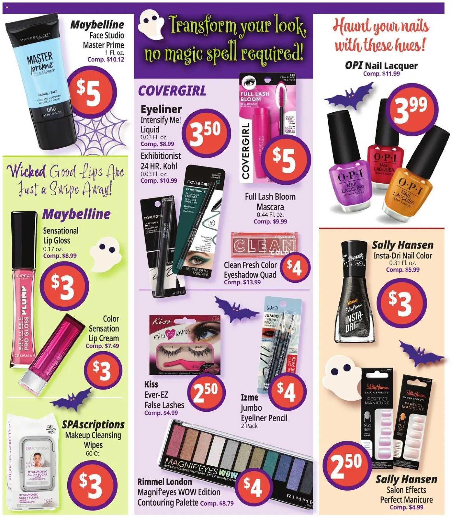 Ocean State Job Lot Weekly Ad - valid from 23.10.2025 | Page: 11 | Products: Pencil, Nail, Eyeliner, Lip gloss