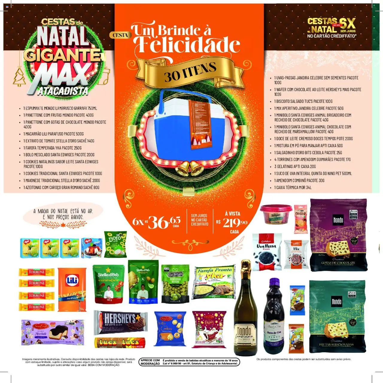 Max Atacadista Folheto - válido de 13.10.2025 | Página: 2 | Produtos: Azeitonas, Leite, Suco, Macarrão