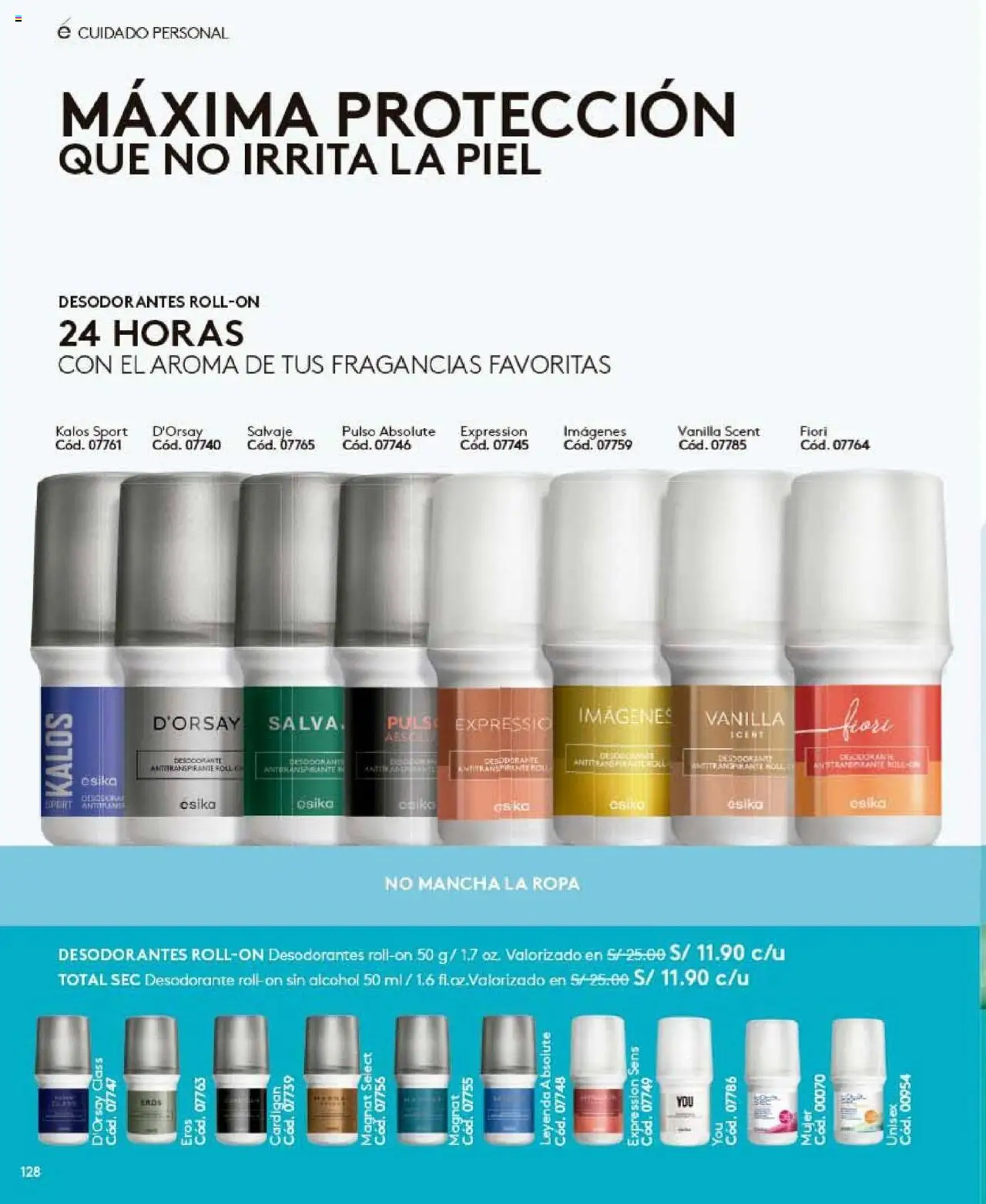Catálogo Ésika válido desde 24.10.2025 | Página: 144 | Productos: Desodorante, Ropa