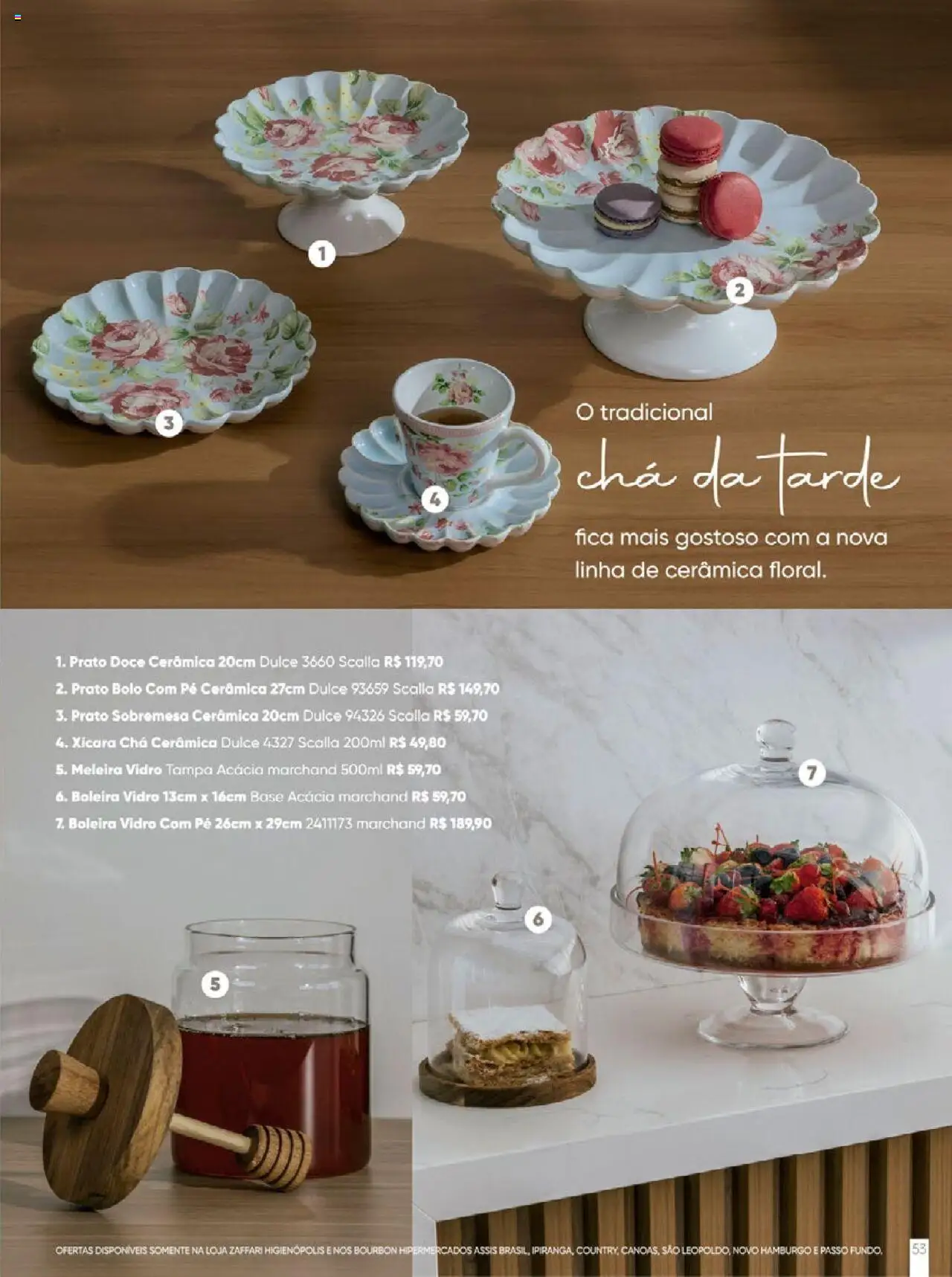 Zaffari Folheto - válido de 09.06.2025 | Página: 53 | Produtos: Base, Chá, Bourbon, Boleira