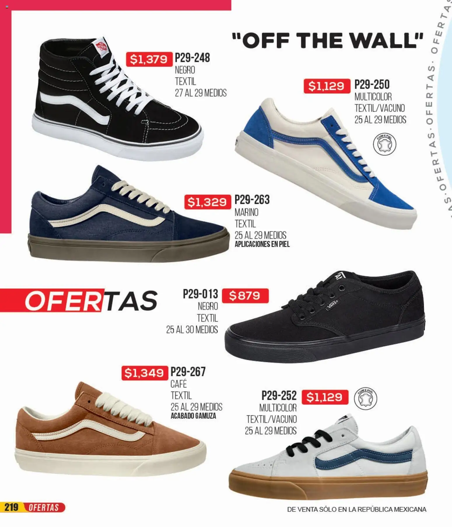 Nuevas ofertas de Cklass válidas en toda la República Mexicana desde el 12.01.2026. ¡Encuentra las mejores ofertas en Cklass catálogo Mega Ofertas Calzado! | Página: 220 | Productos: Café, Gamuza