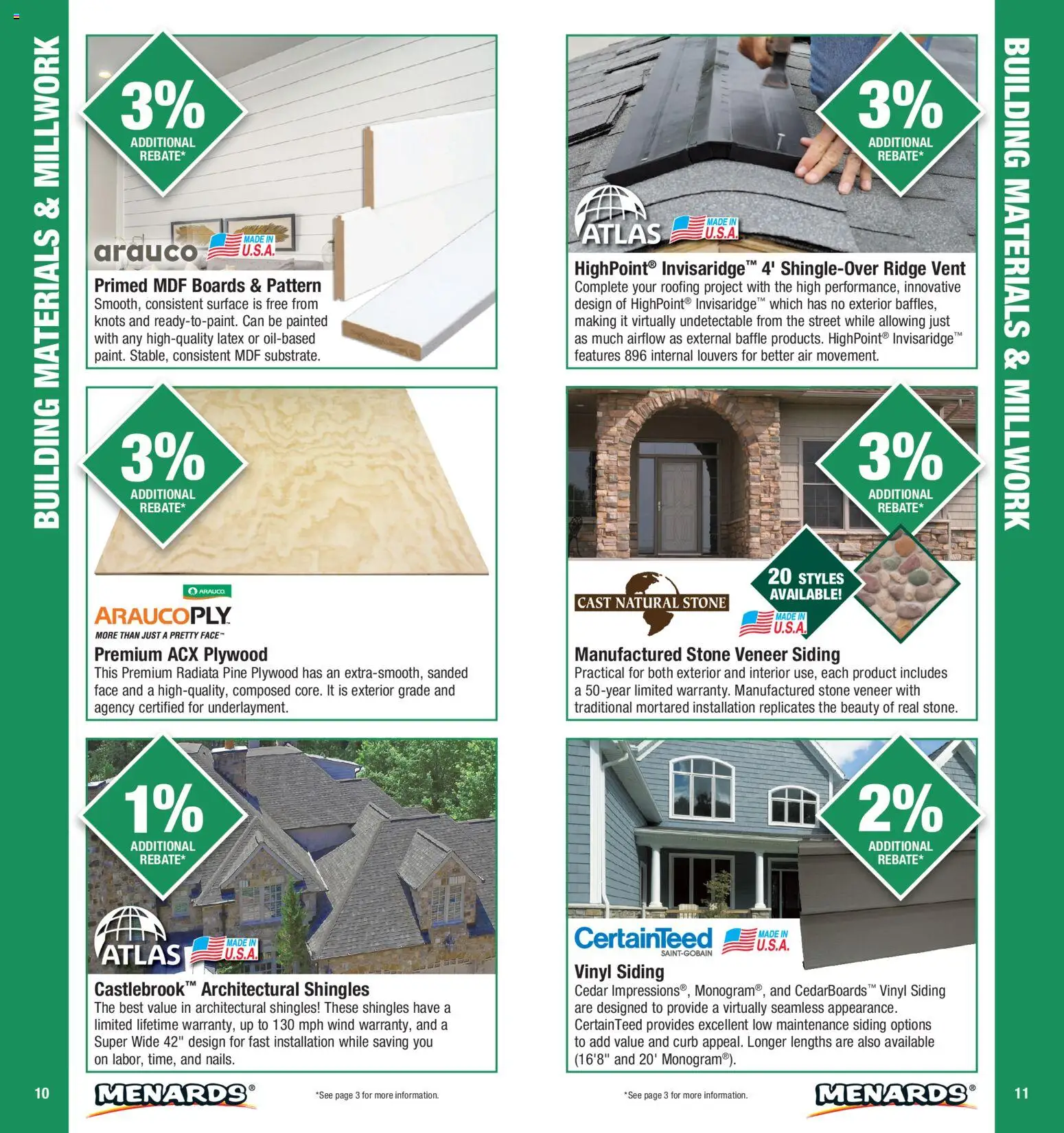 Menards - Contractor Catalog - valid from 01.01.2026 | Page: 6