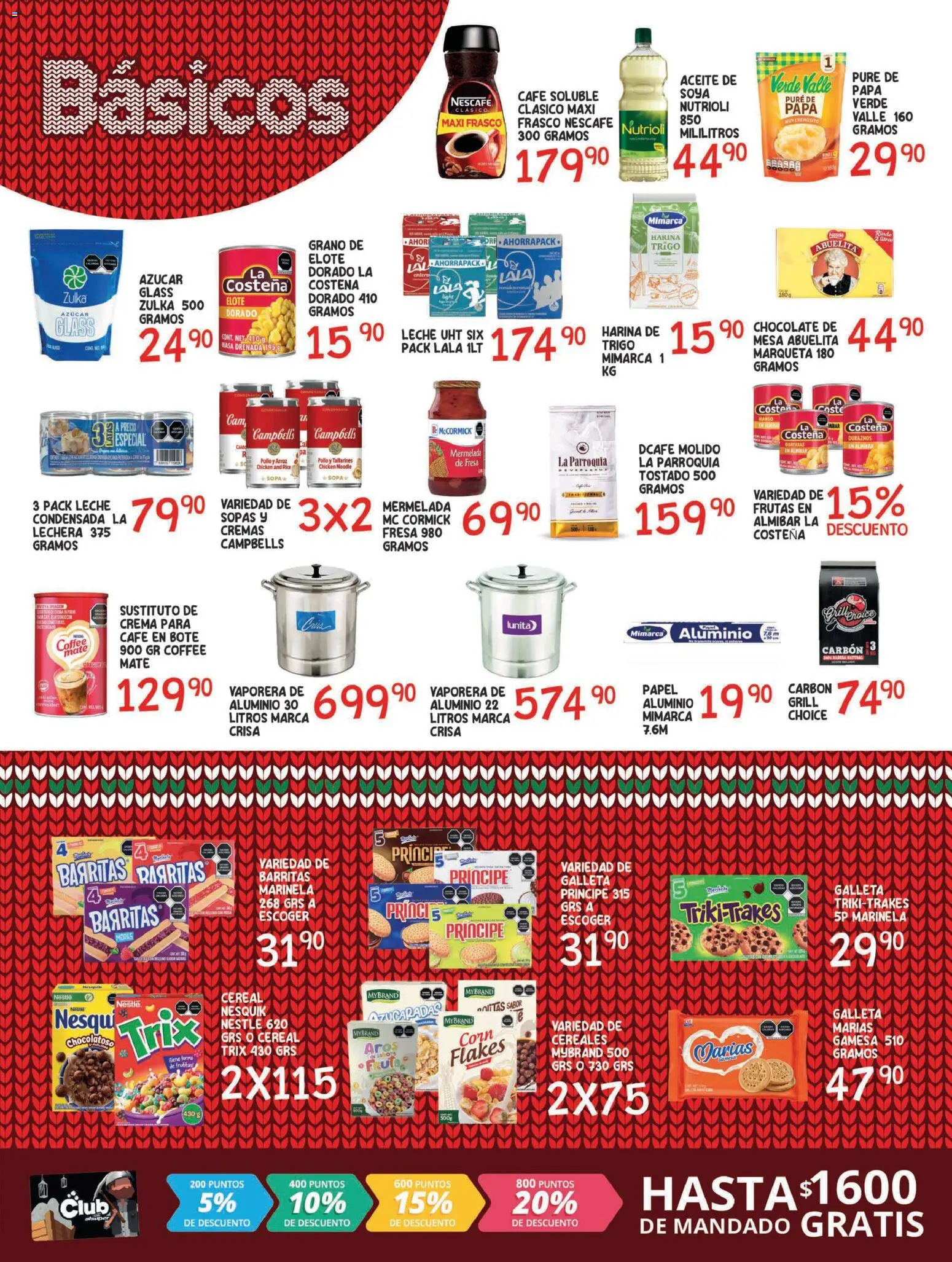 Nuevas ofertas de Alsuper válidas en toda la República Mexicana desde el 30.12.2025. ¡Encuentra las mejores ofertas en Alsuper folleto Zacatecas! | Página: 2 | Productos: Pollo, Azúcar, Frasco, Arroz