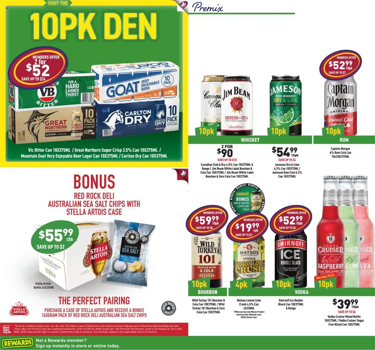 Liquor Legends catalogue - valid from 30.07.2025 | Page: 6 | Products: Beer, Chips, Turkey, Case