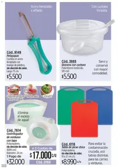 Vista previa modil - Campaña 7 válido desde el 20.03.2026 | Página: 120 | Productos: Cuchara, Agua, Mango