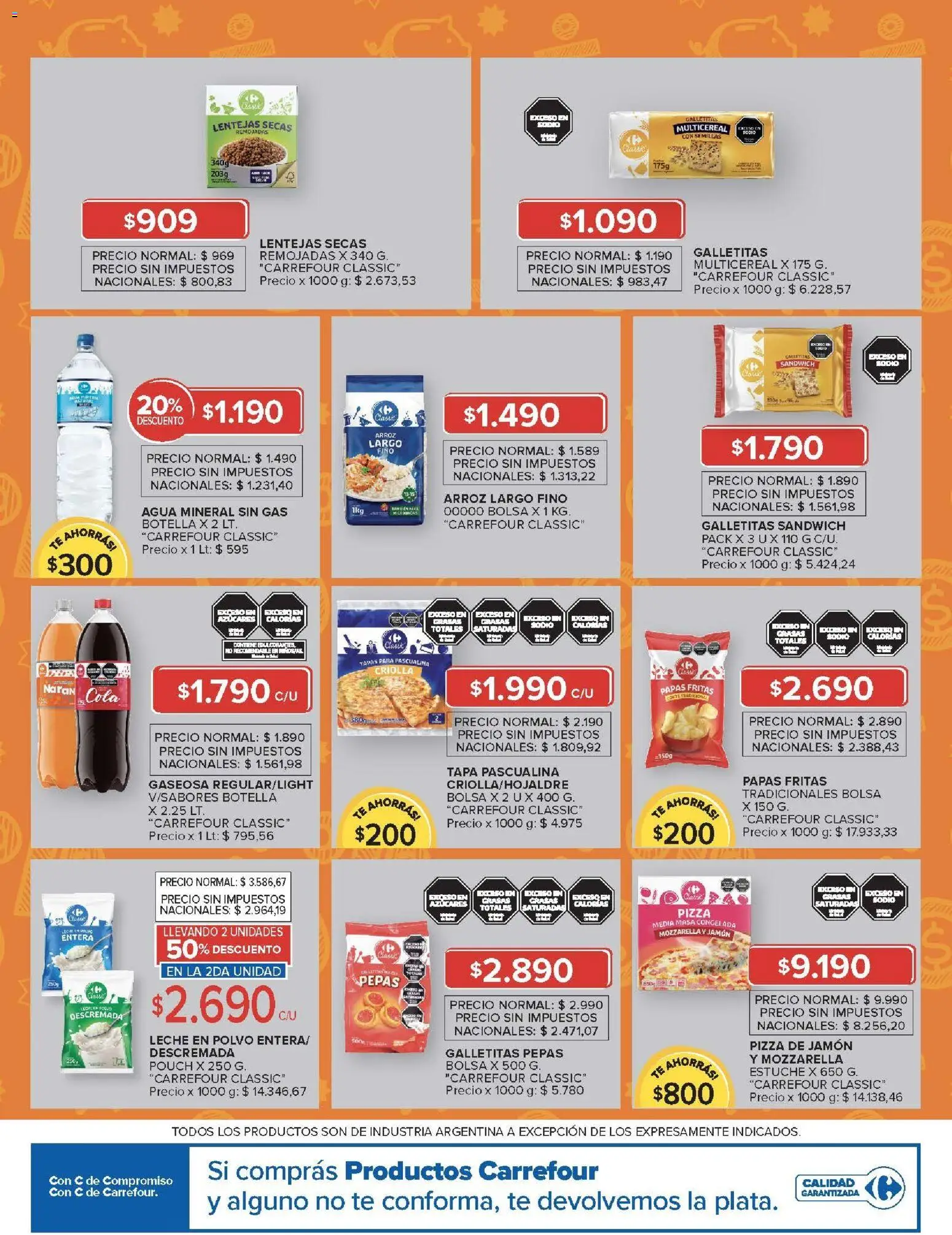 Carrefour Market - Carrefour Market  │ válido desde el 21.04.2026 | Página: 13 | Productos: Botella, Leche en polvo, Agua, Leche