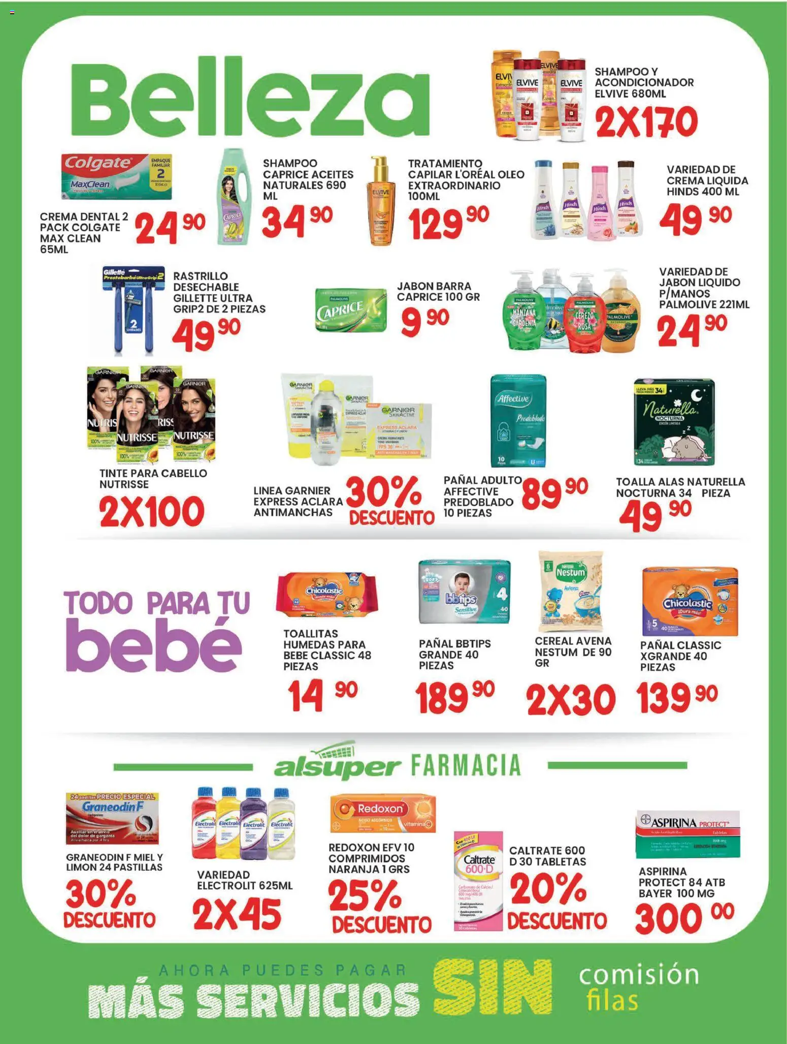 Nuevas ofertas de Alsuper válidas en toda la República Mexicana desde el 20.01.2026. ¡Encuentra las mejores ofertas en Alsuper folleto Chihuahua Estado! | Página: 4 | Productos: Jabón líquido, Crema, Limón, Jabón