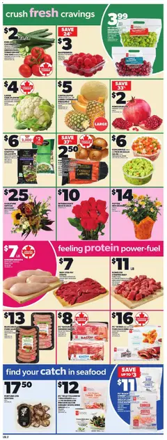 Preview of Loblaws weekly flyer / circulaire from shop Loblaws valid from 23.10.2025 | Page: 5 | Products: Beef, Chicken breasts, Pork, Tomatoes