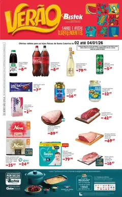 Bistek Supermercados - Ofertas Verão  - Pré-Visualização do folheto da loja Bistek Supermercados, válido de 02.01.2026