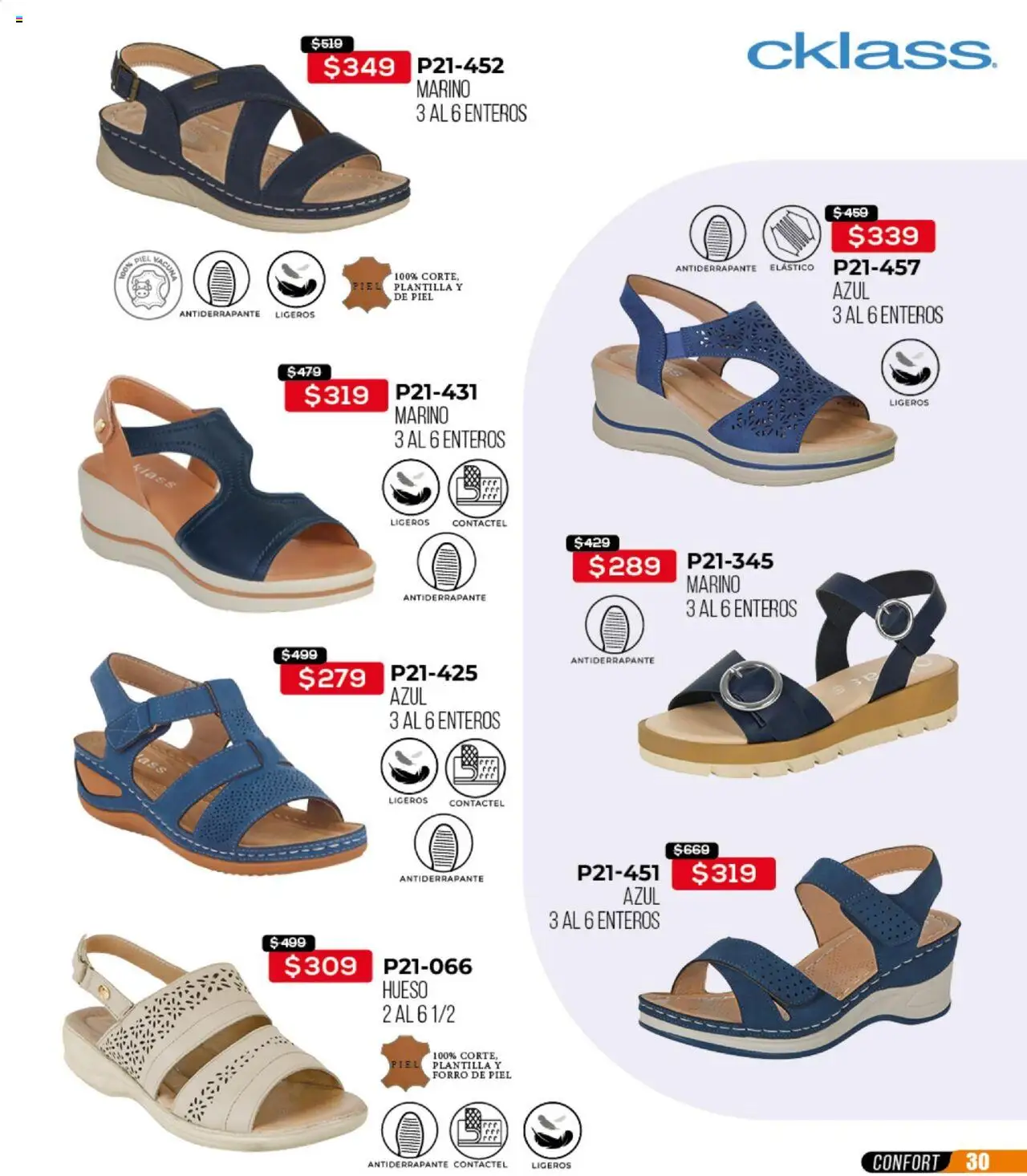 Nuevas ofertas de Cklass válidas en toda la República Mexicana desde el 09.09.2025. ¡Encuentra las mejores ofertas en Cklass - Catálogo Liquidacion Calzado! | Página: 31