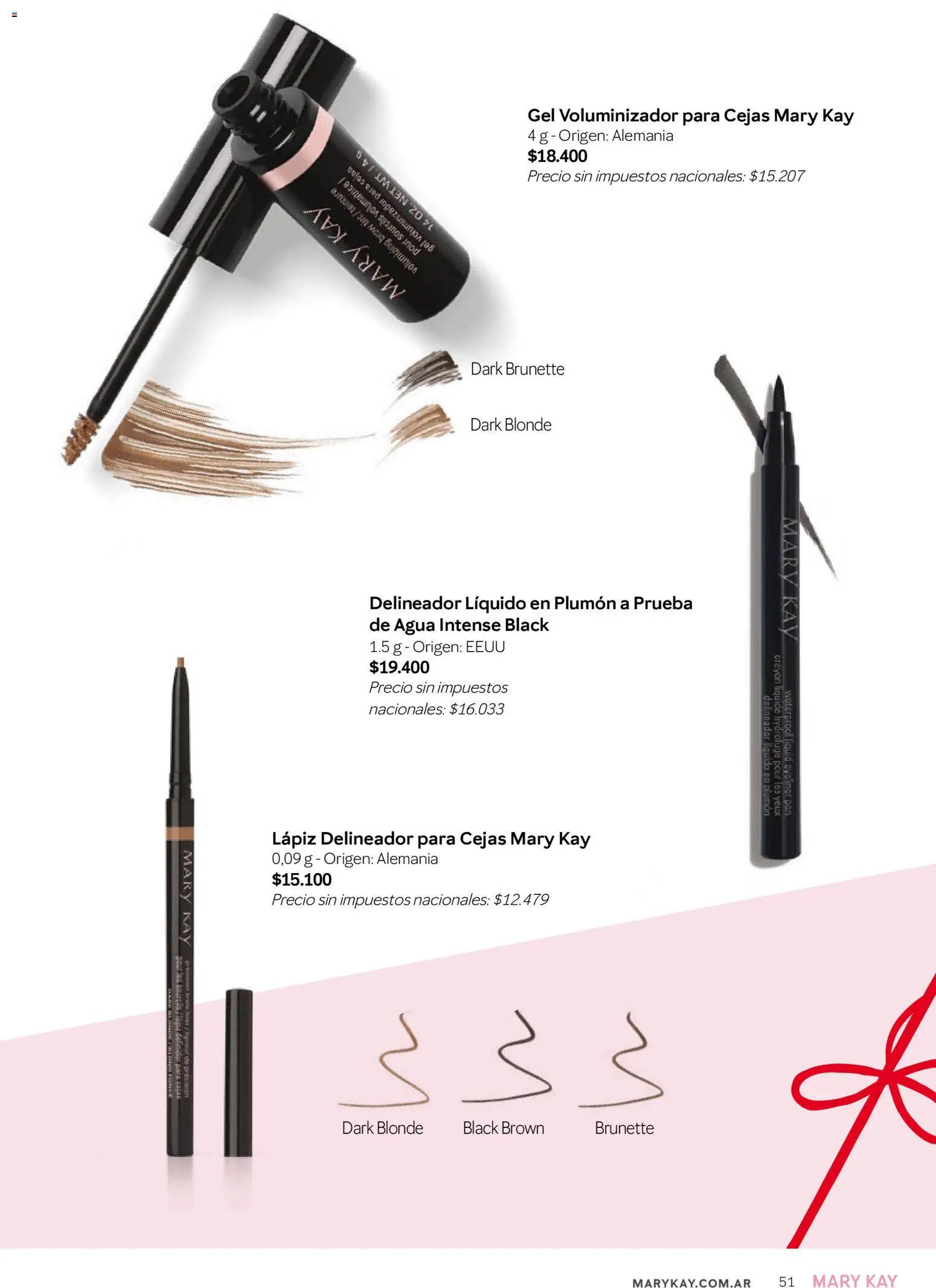Mary Kay catálogo │ válido desde el 03.12.2025 | Página: 51 | Productos: Delineador, Agua