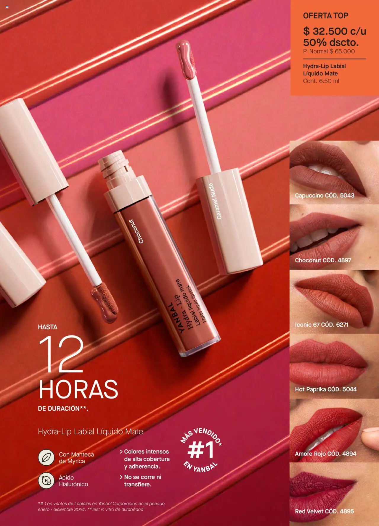 Yanbal revista - valida desde el 11.10.2025 | Página: 65 | Productos: Top, Manteca