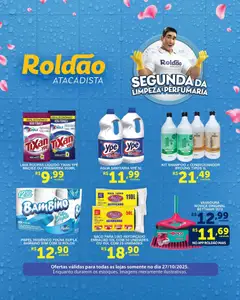 Roldão - Ofertas Segunda da Limpeza e Perfumaria - Pré-Visualização do folheto da loja Roldão, válido de 27.10.2025