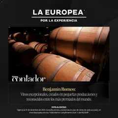 Vista previa de La Europea catálogo Bodega Contador, nuevo folleto de la tienda, válido en México a partir del 15.12.2025