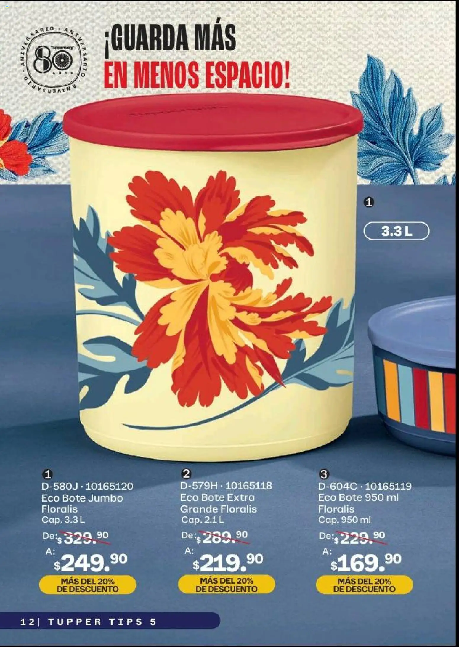 Nuevas ofertas de Tupperware válidas en toda la República Mexicana desde el 20.04.2026. ¡Encuentra las mejores ofertas en Tupperware catálogo! | Página: 12 | Productos: Tupper