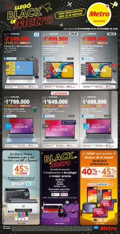 Metro - Black Friday -  Vista previa de la revista de la tienda Metro valido desde el 27.11.2025 | Página: 7