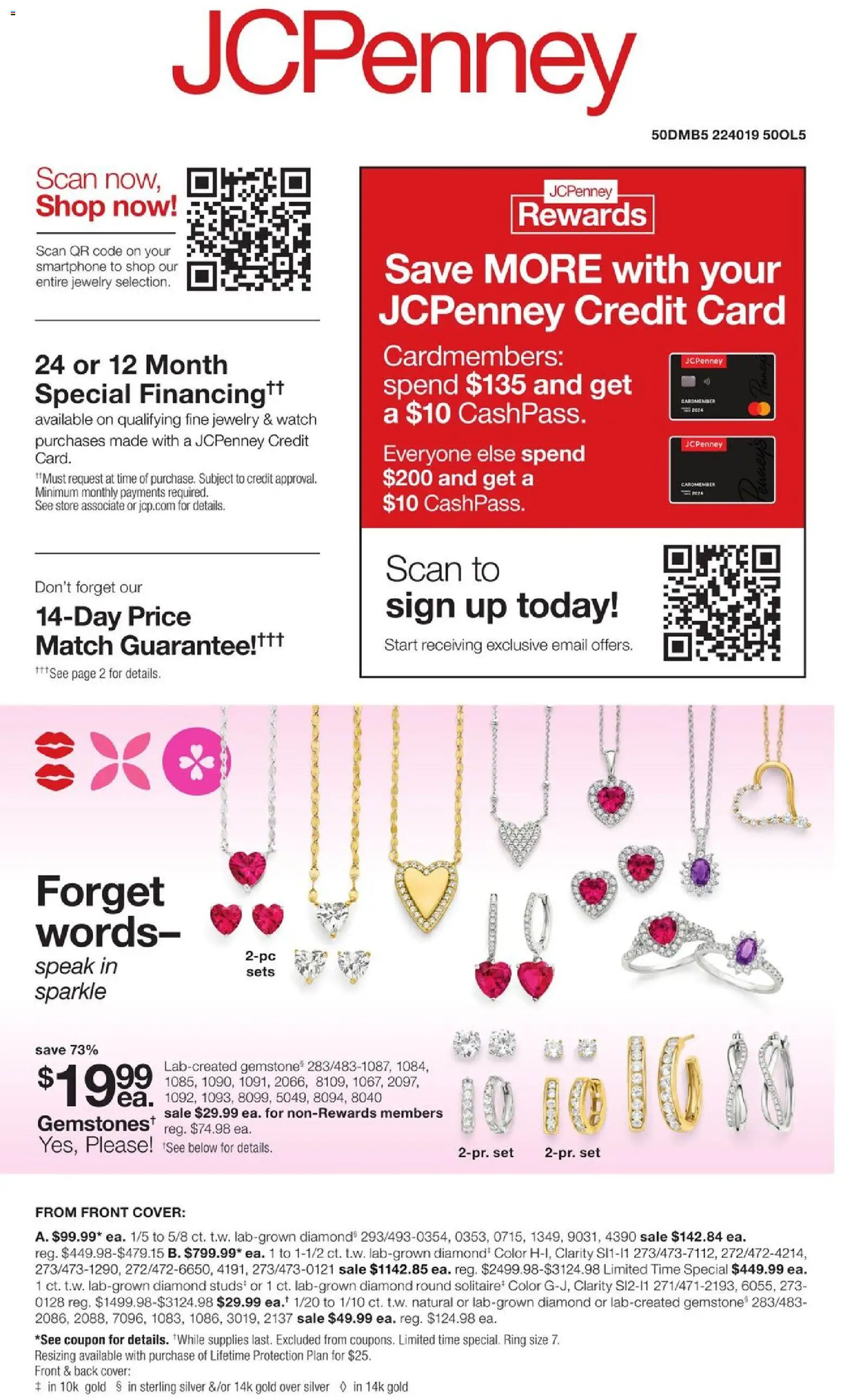 JCPenney Valentine’s Day Jewelry Sale - valid from 17.01.2026 | Page: 51 | Products: Ring, Smartphone, Watch