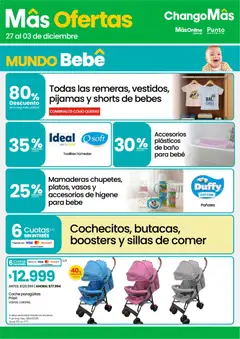 Vista previa Changomas ofertas válido desde el 27.11.2025 | Página: 8 | Productos: Baño, Toallitas húmedas, Vasos, Pañales