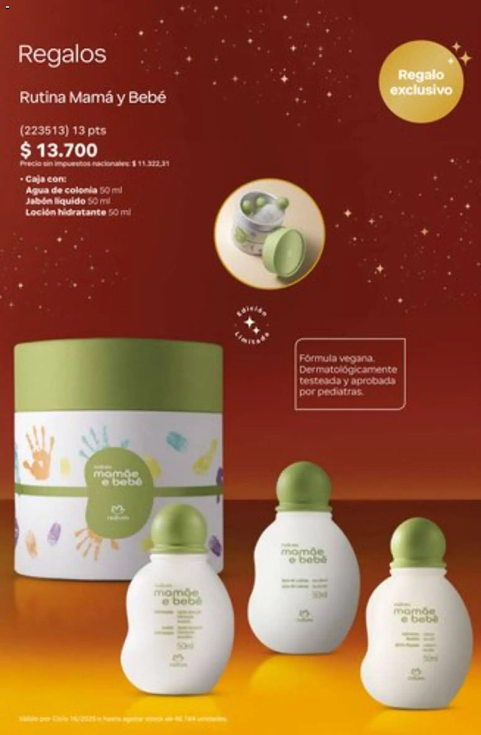 Catálogo Natura Ciclo 16/2025 │ válido desde el 01.11.2025 | Página: 38 | Productos: Caja, Jabón líquido, Jabón, Loción