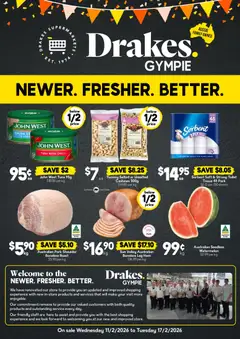 Preview of Drakes Catalogue Gympie - valid from 11.02.2026